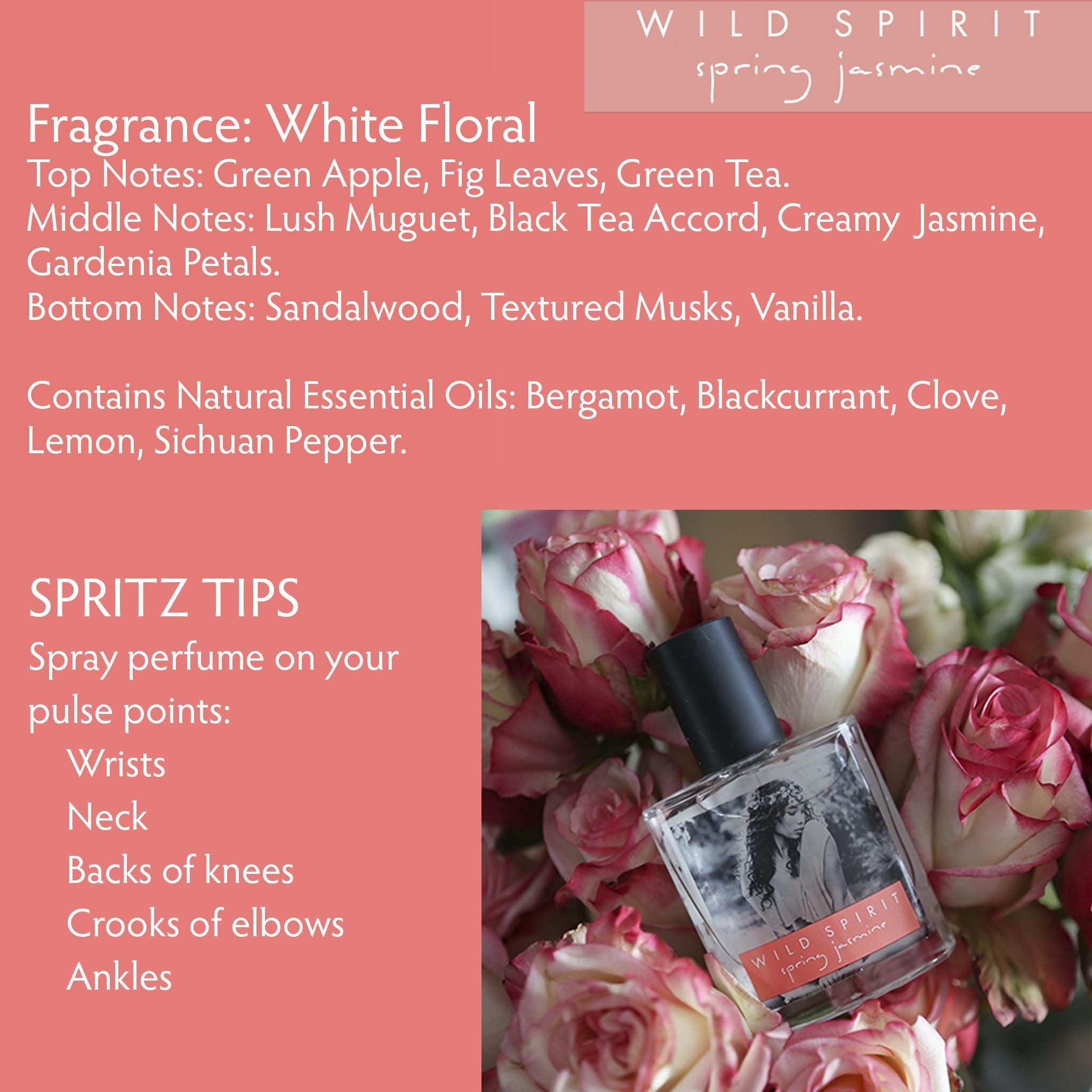 Jasmine Vanilla Natural Perfume Oil 